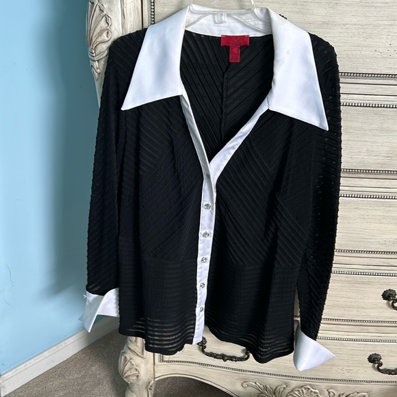 JS Collections Blouse - Picture 1 of 8